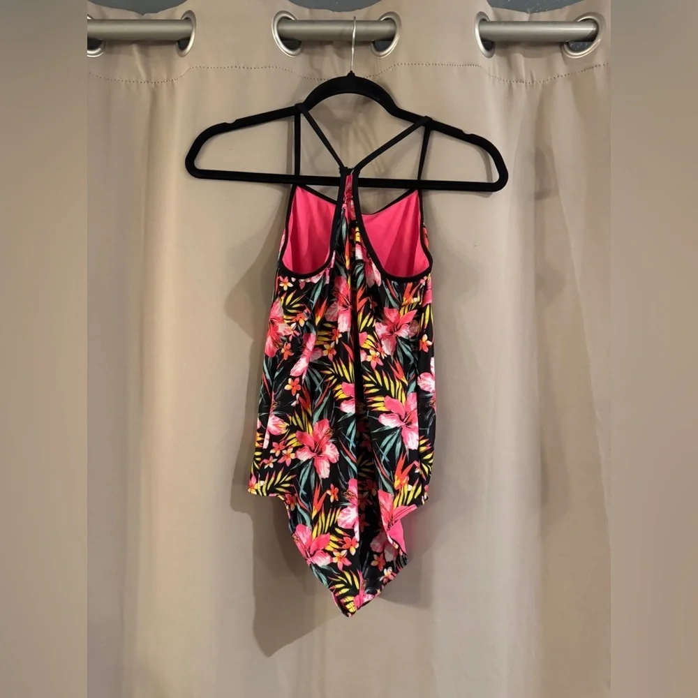 Kids Hurley Pink and Yellow Swimsuit